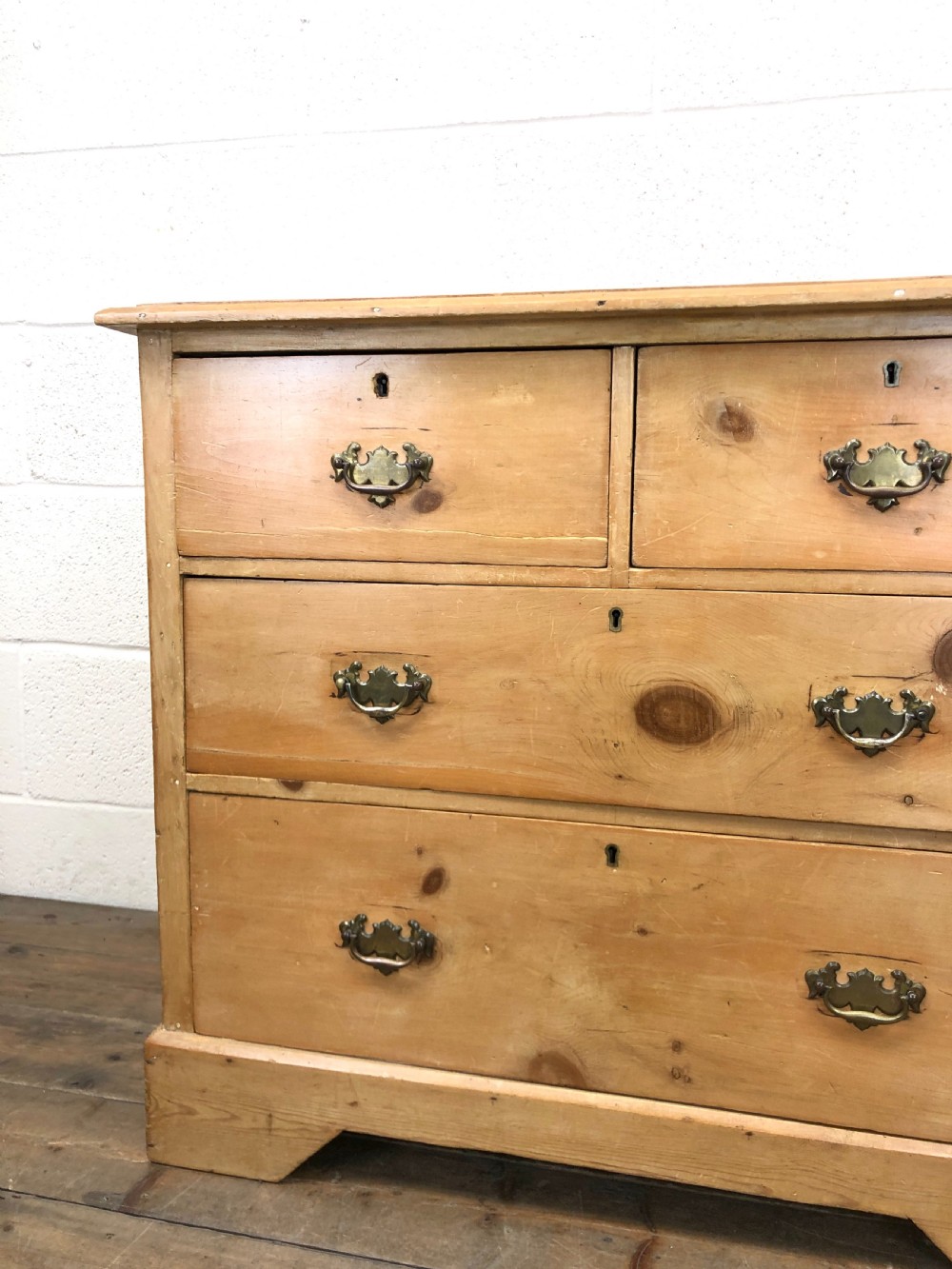 Small Victorian Antique Pine Chest of Drawers View VI