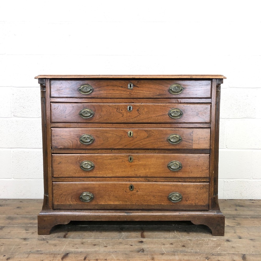 19th Century Elm Chest of Drawers 