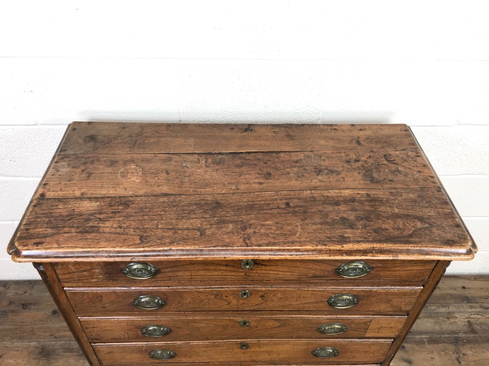 19th Century Elm Chest of Drawers  View V