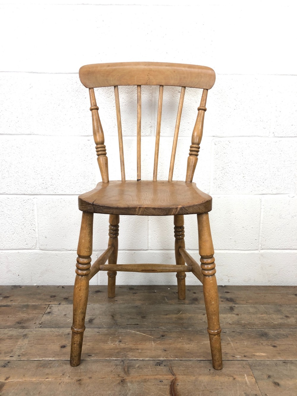 Set of Four Antique Kitchen or Dining Chairs View V