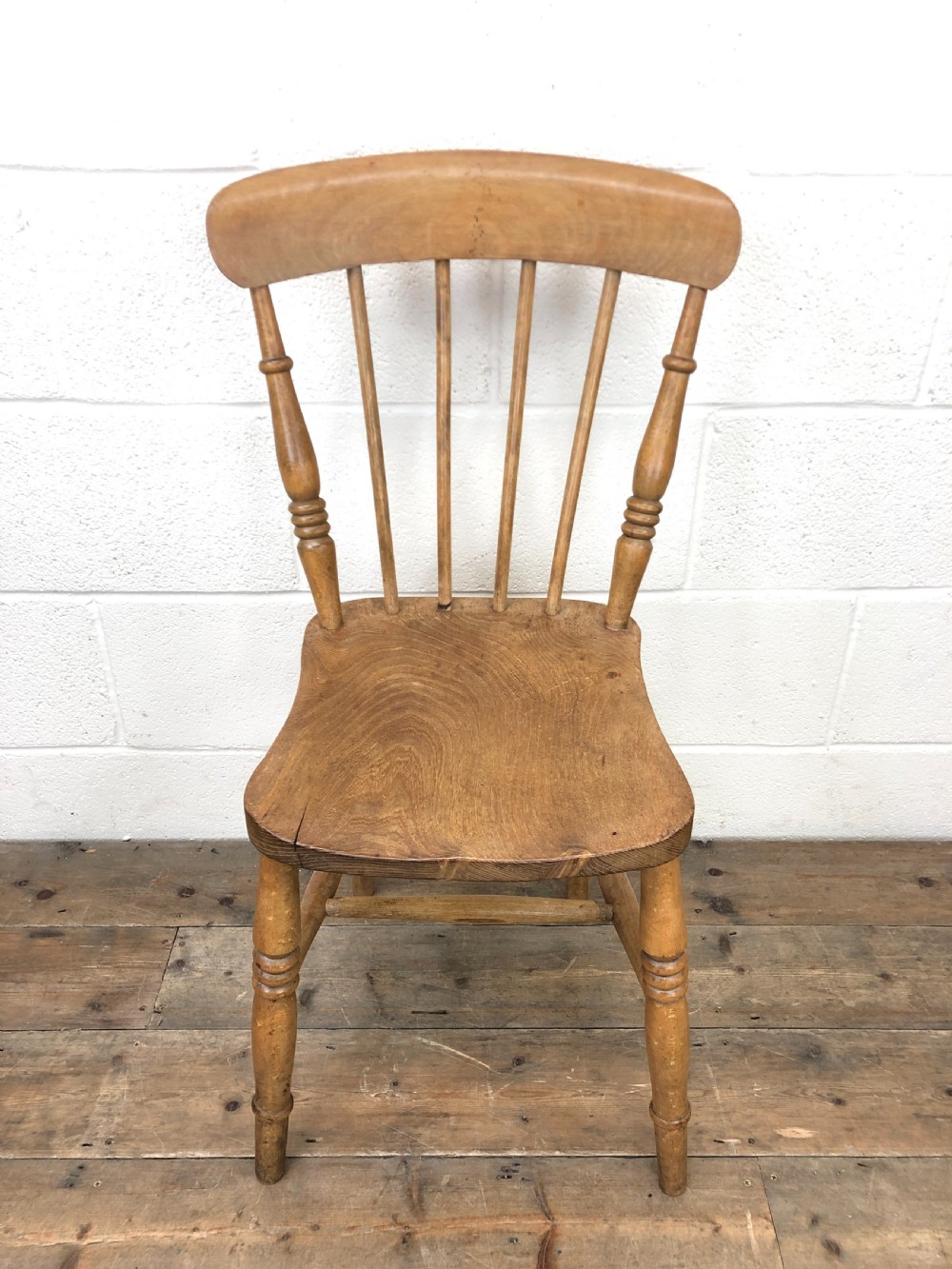 Set of Four Antique Kitchen or Dining Chairs View VI