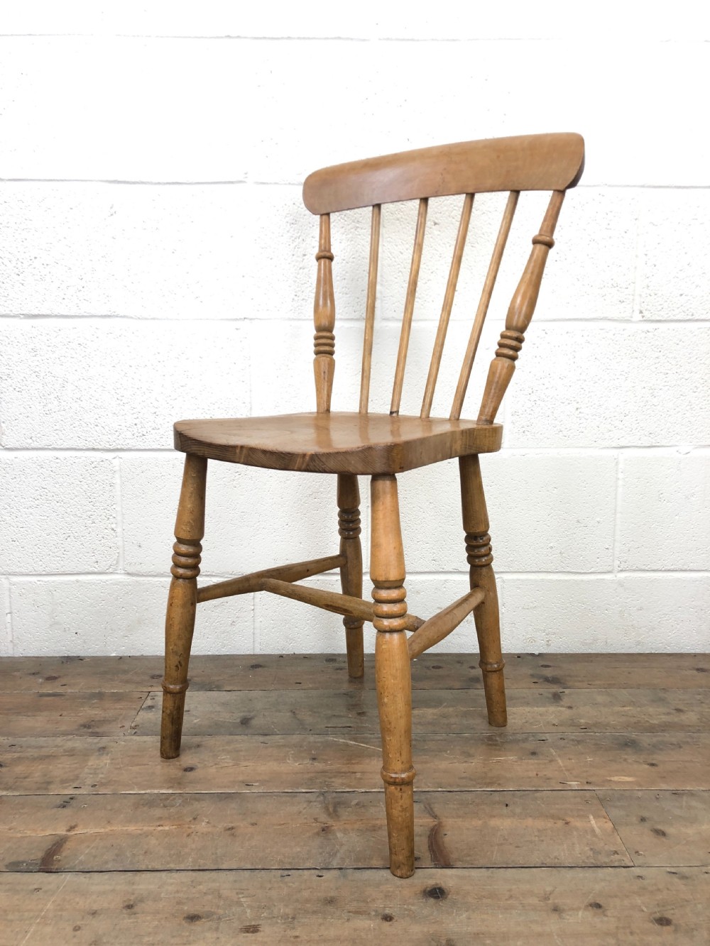 Set of Four Antique Kitchen or Dining Chairs View VII