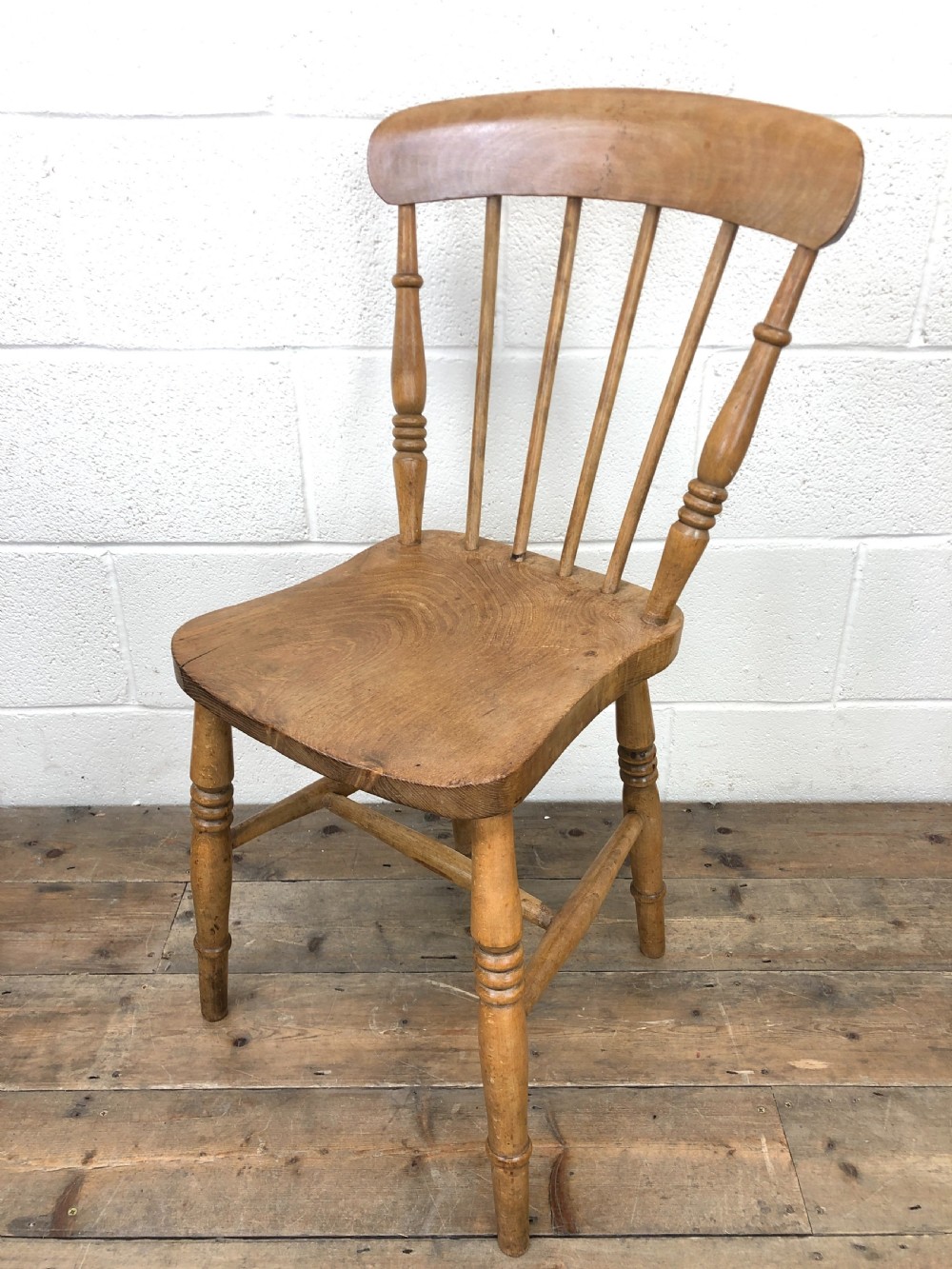 Set of Four Antique Kitchen or Dining Chairs View VIII