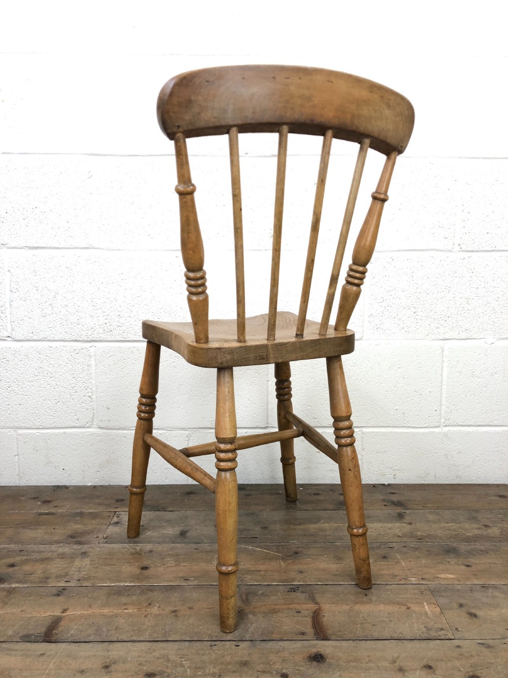 Set of Four Antique Kitchen or Dining Chairs View IX