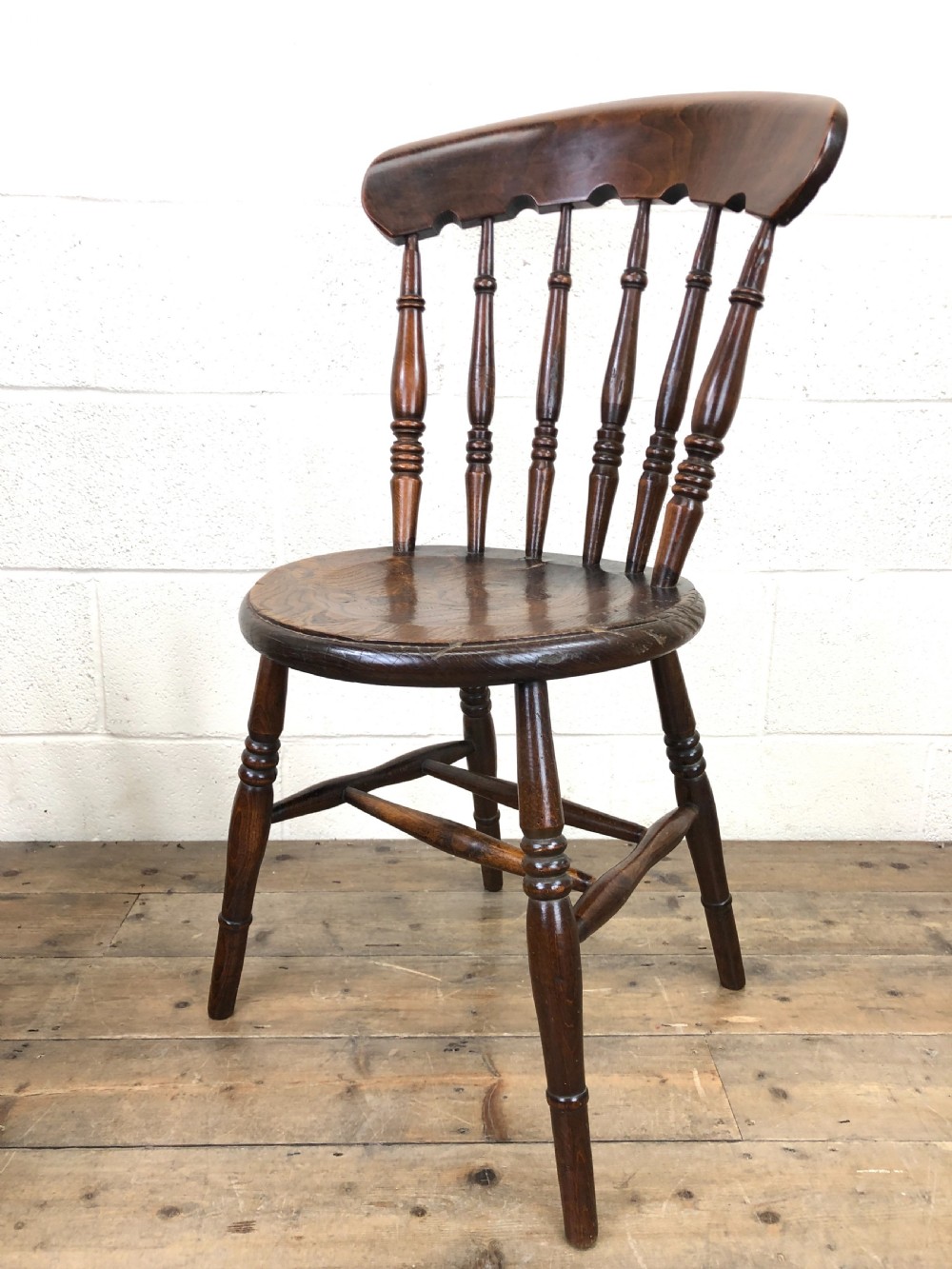 Set of Four Antique Penny Dining Chairs  View VII