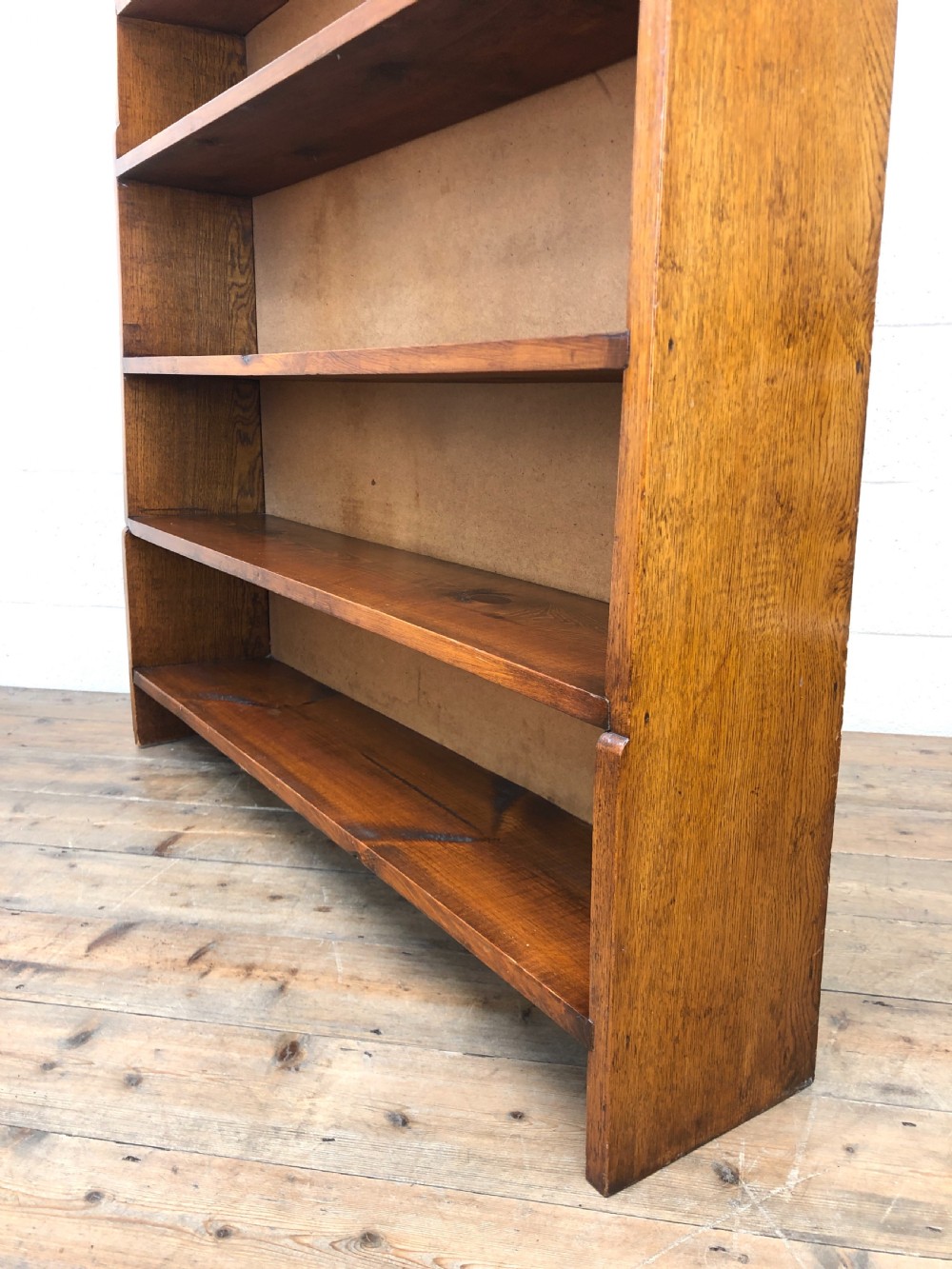 Early 20th Century Antique Oak Bookcase View VII