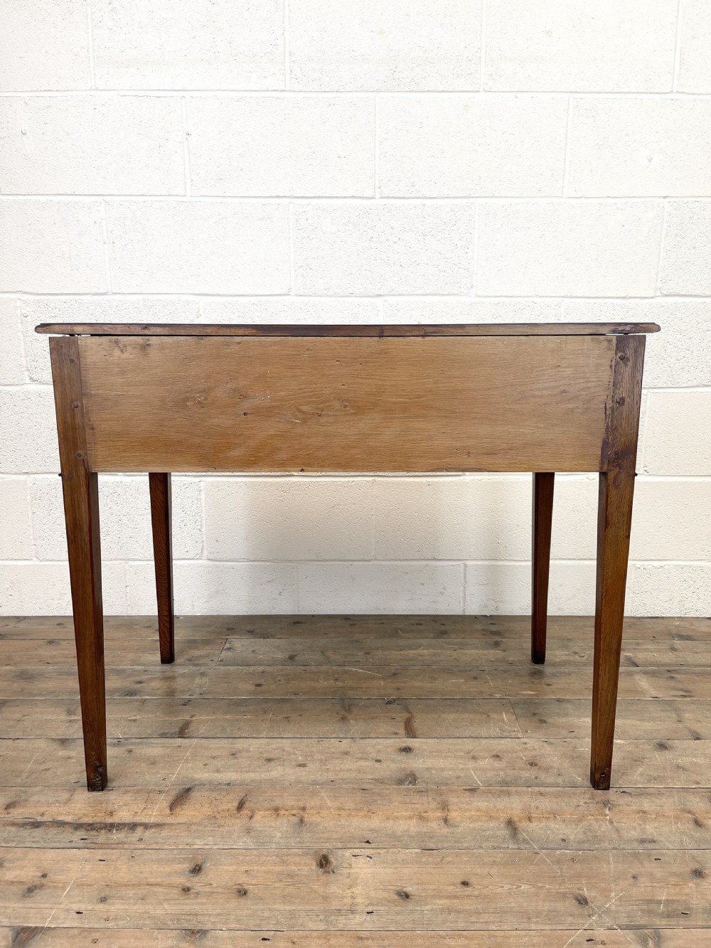 Oak and Mahogany Reproduction Side Table View XII