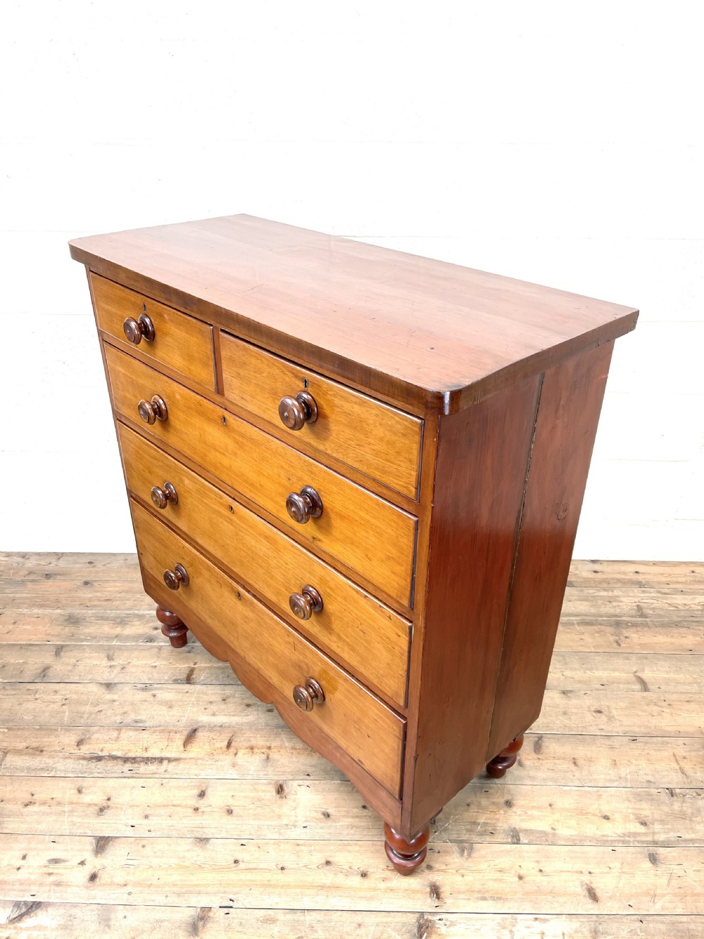 Antique Victorian Mahogany Chest of Drawers View VIII