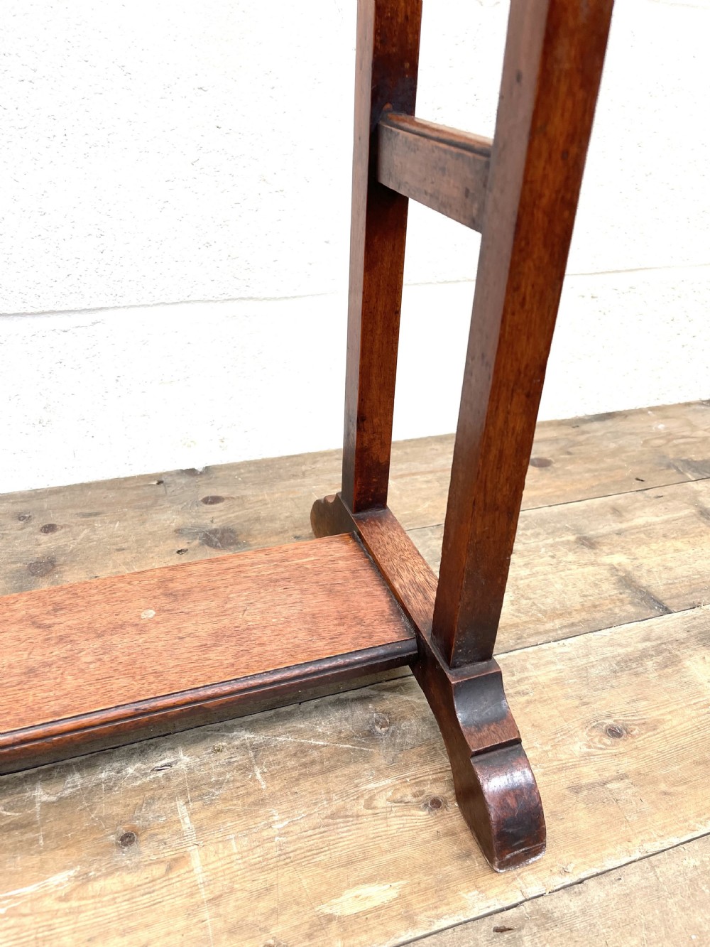 Antique Edwardian Mahogany Towel Rail View VI
