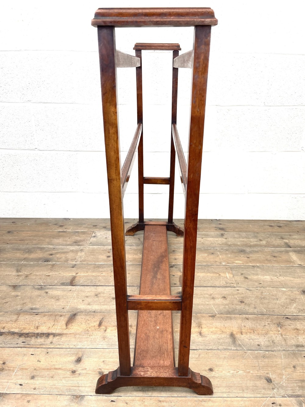 Antique Edwardian Mahogany Towel Rail View IX