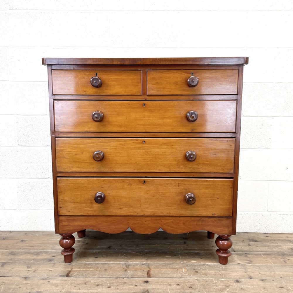 Antique Victorian Mahogany Chest of Drawers