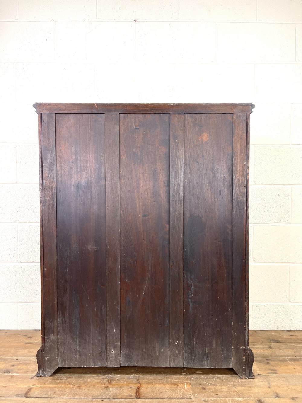 Antique Oak Bank of Drawers or Filing Cabinet View XII