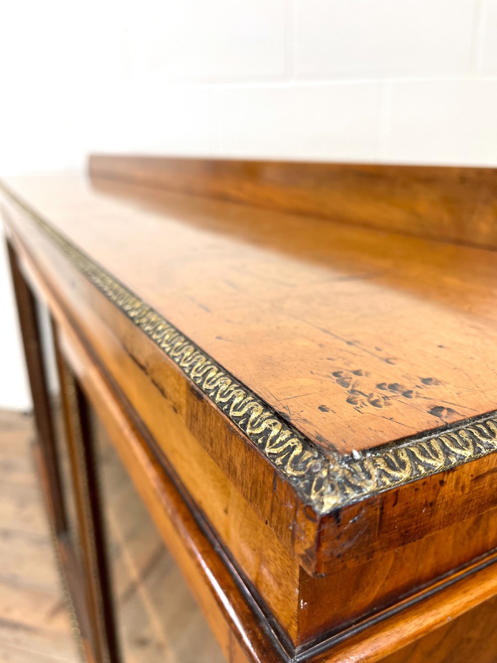 19th Century Glazed Walnut Bookcase View XIII