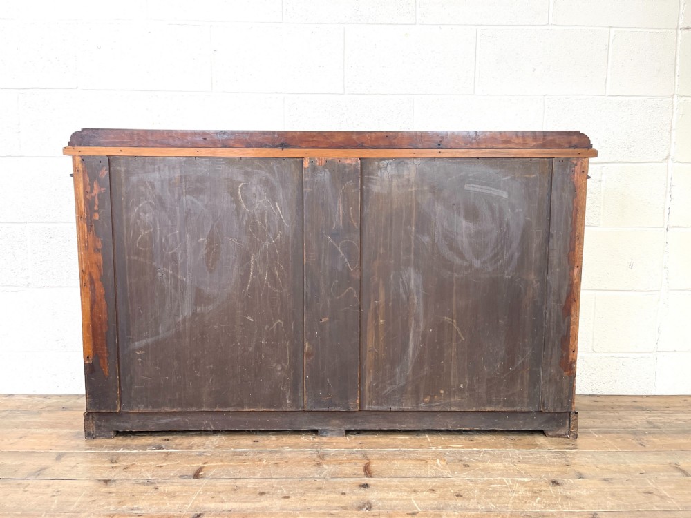 19th Century Glazed Walnut Bookcase View XIV