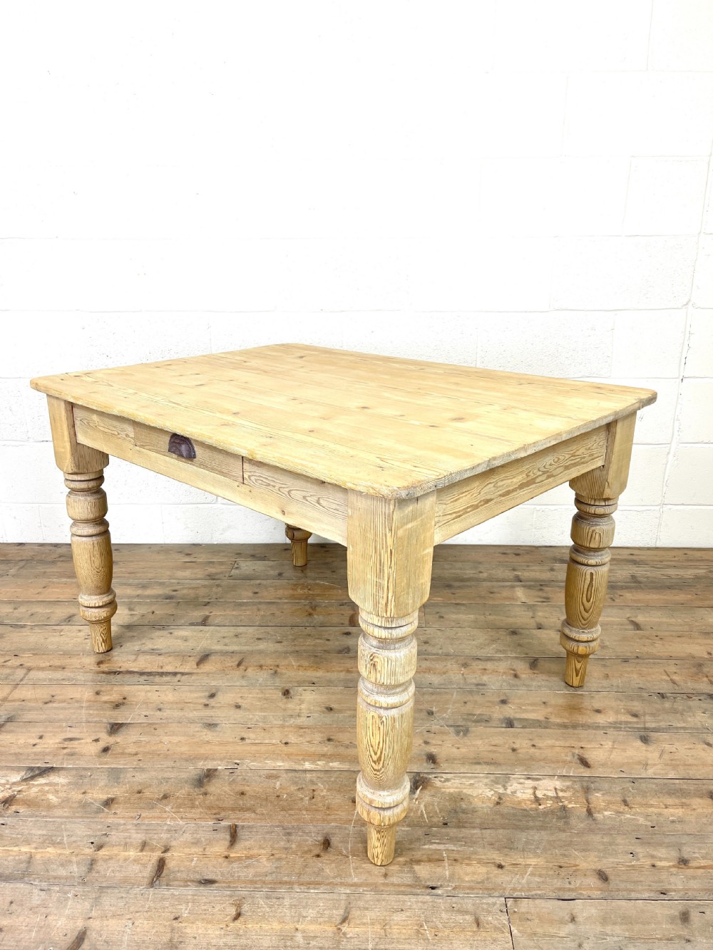 Rustic Pine Farmhouse Kitchen Table View II