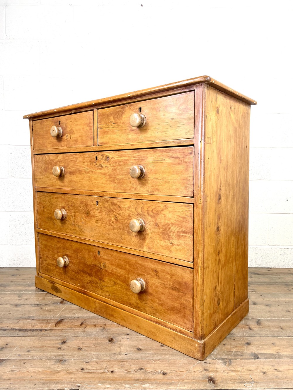 Victorian Pine Chest of Drawers View V