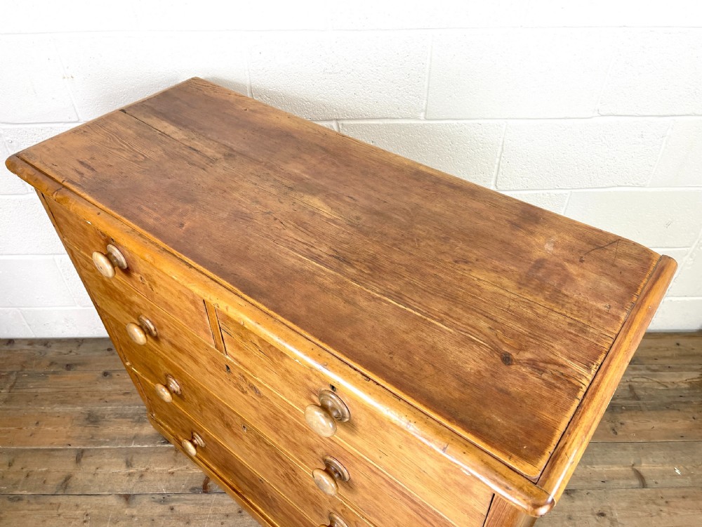 Victorian Pine Chest of Drawers View VII