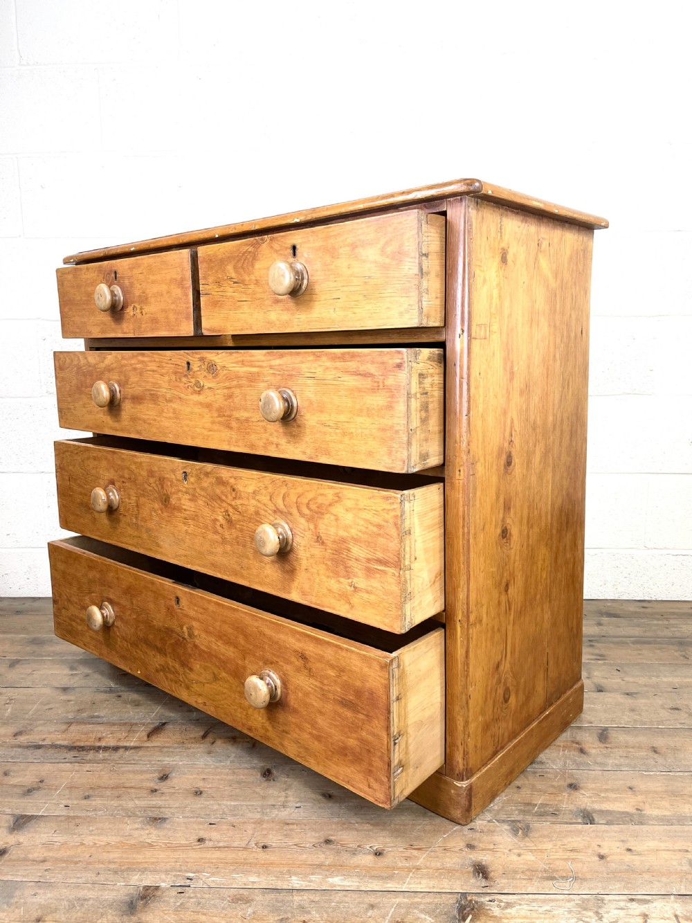 Victorian Pine Chest of Drawers View VIII