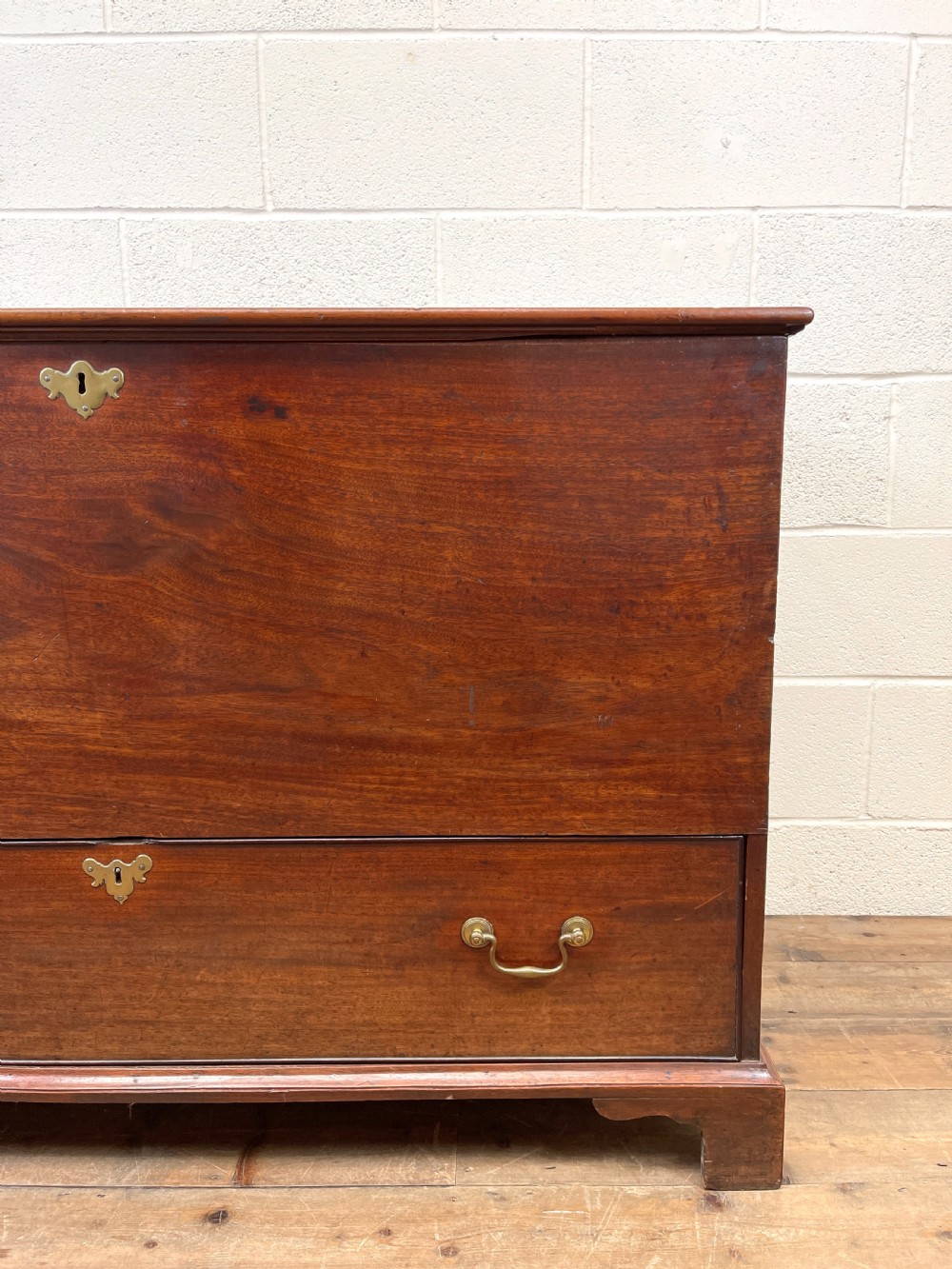 Large 19th Century Mahogany Blanket Box View III
