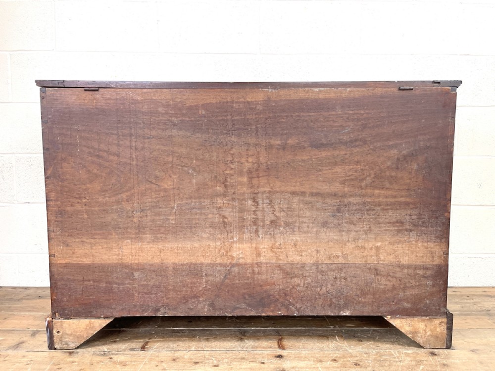 Large 19th Century Mahogany Blanket Box View V
