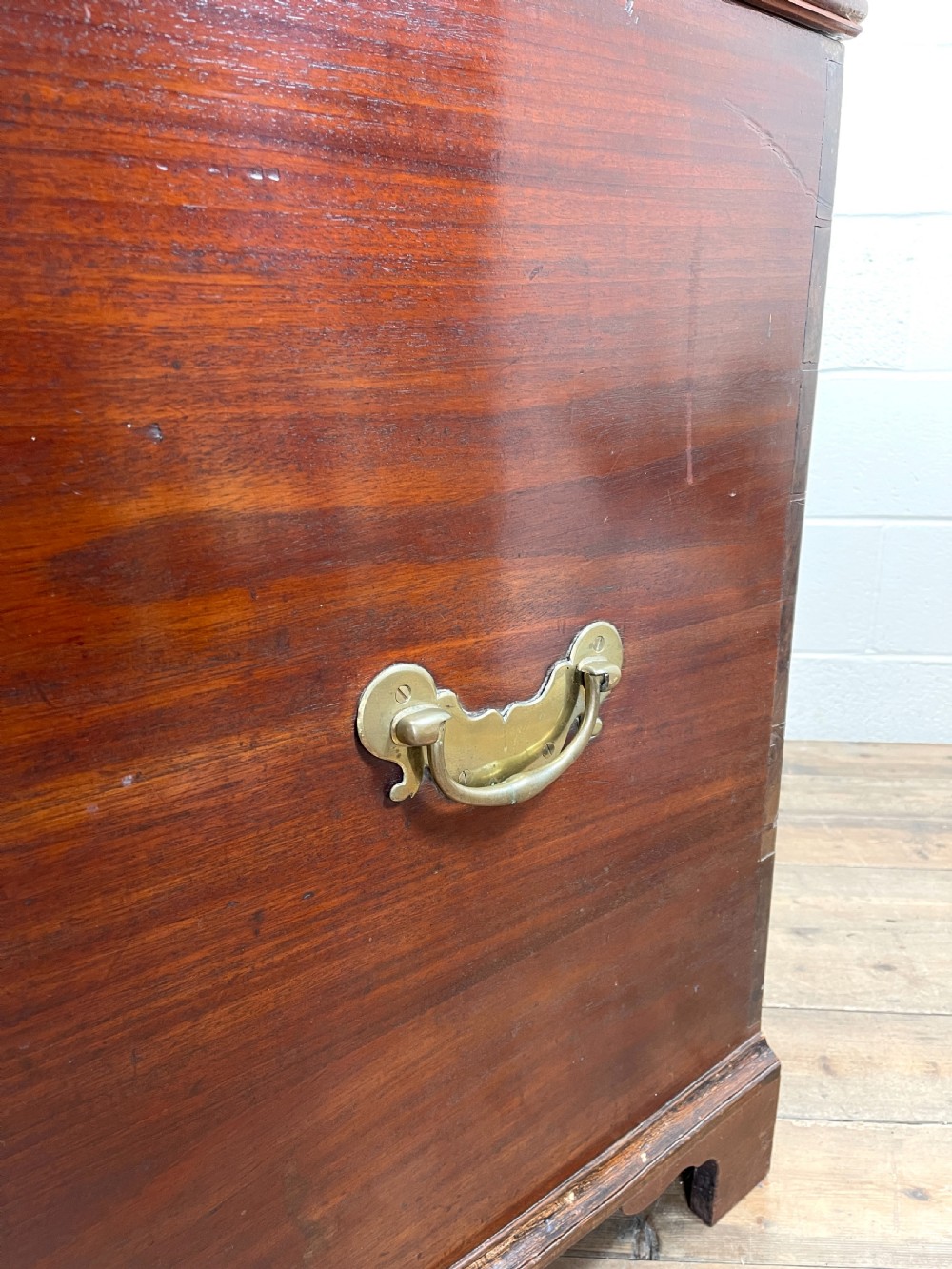 Large 19th Century Mahogany Blanket Box View IX
