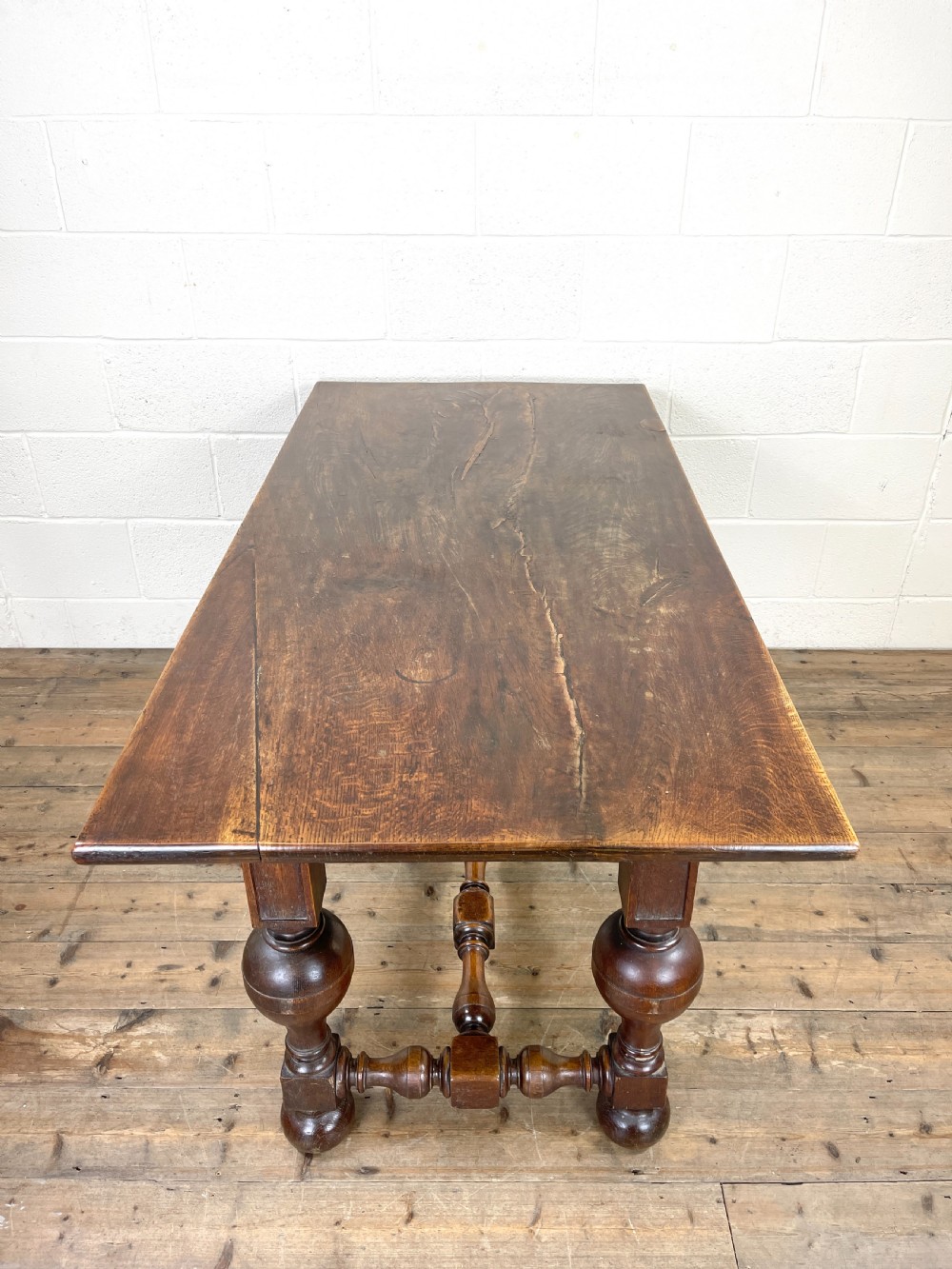 Antique Country Oak Dining Table View VIII