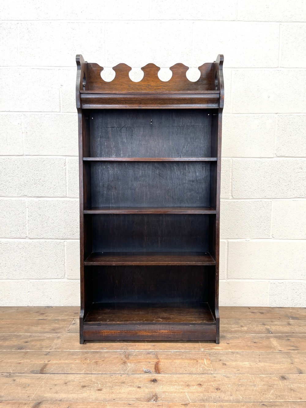 Early 20th Century Antique Oak Bookcase View II