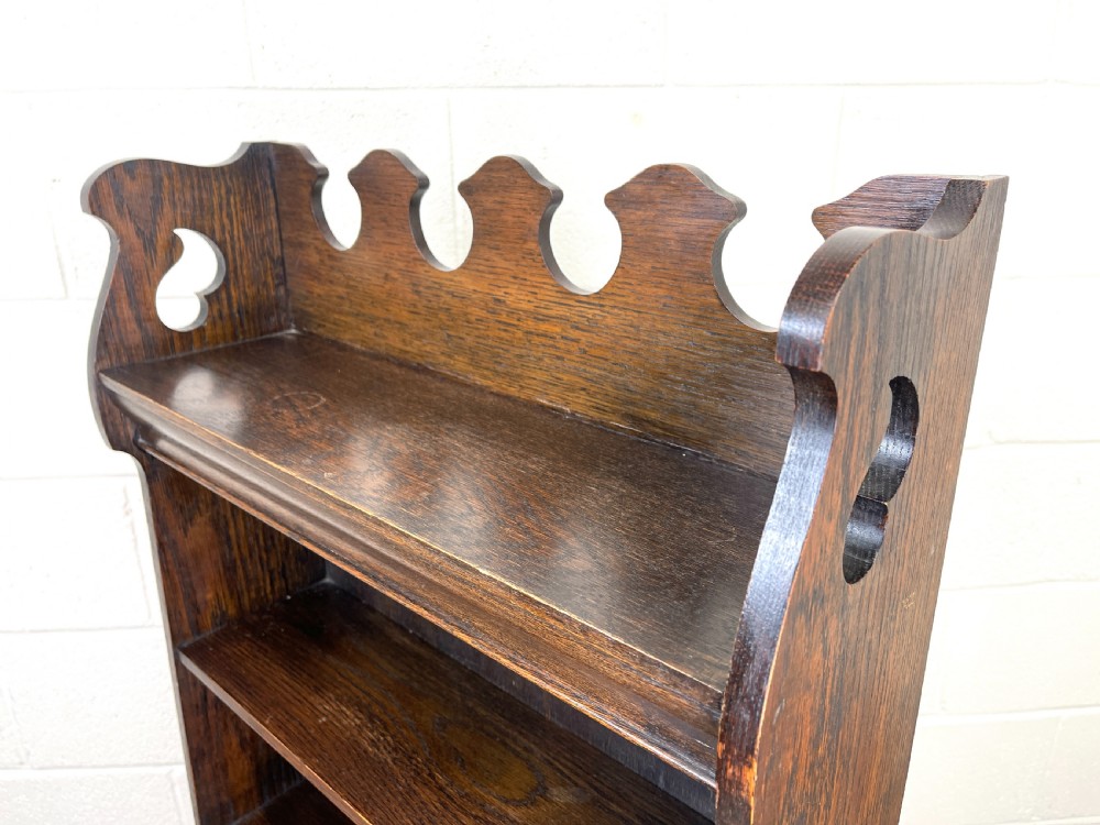 Early 20th Century Antique Oak Bookcase View VIII