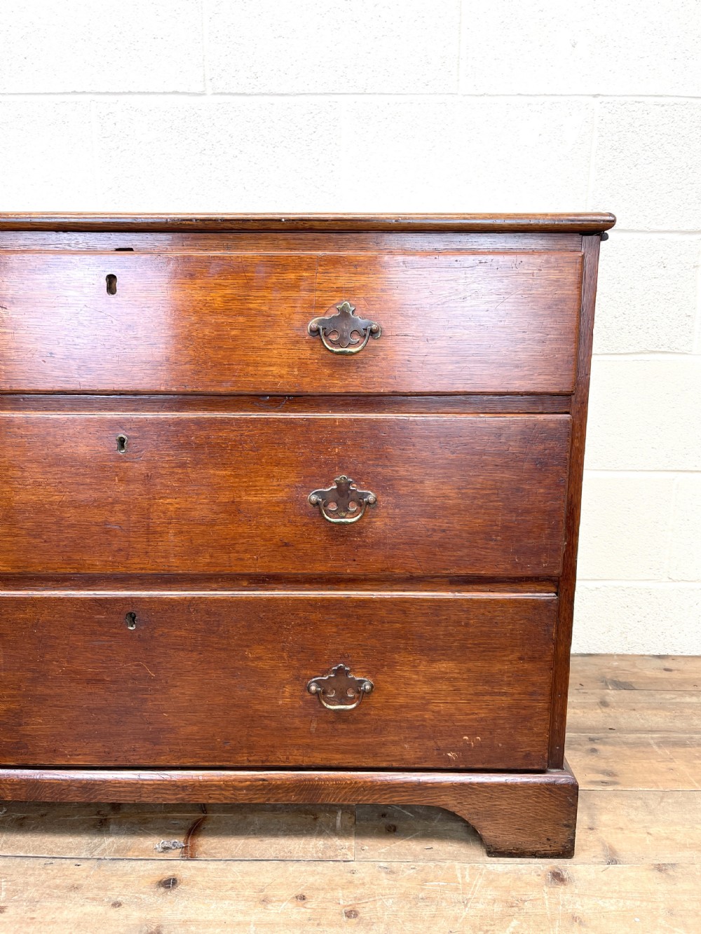 19th Century Antique Oak Chest of Drawers View II