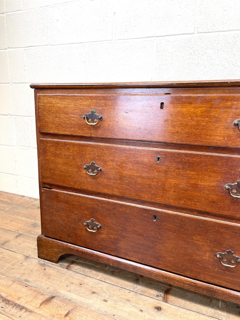 19th Century Antique Oak Chest of Drawers View III