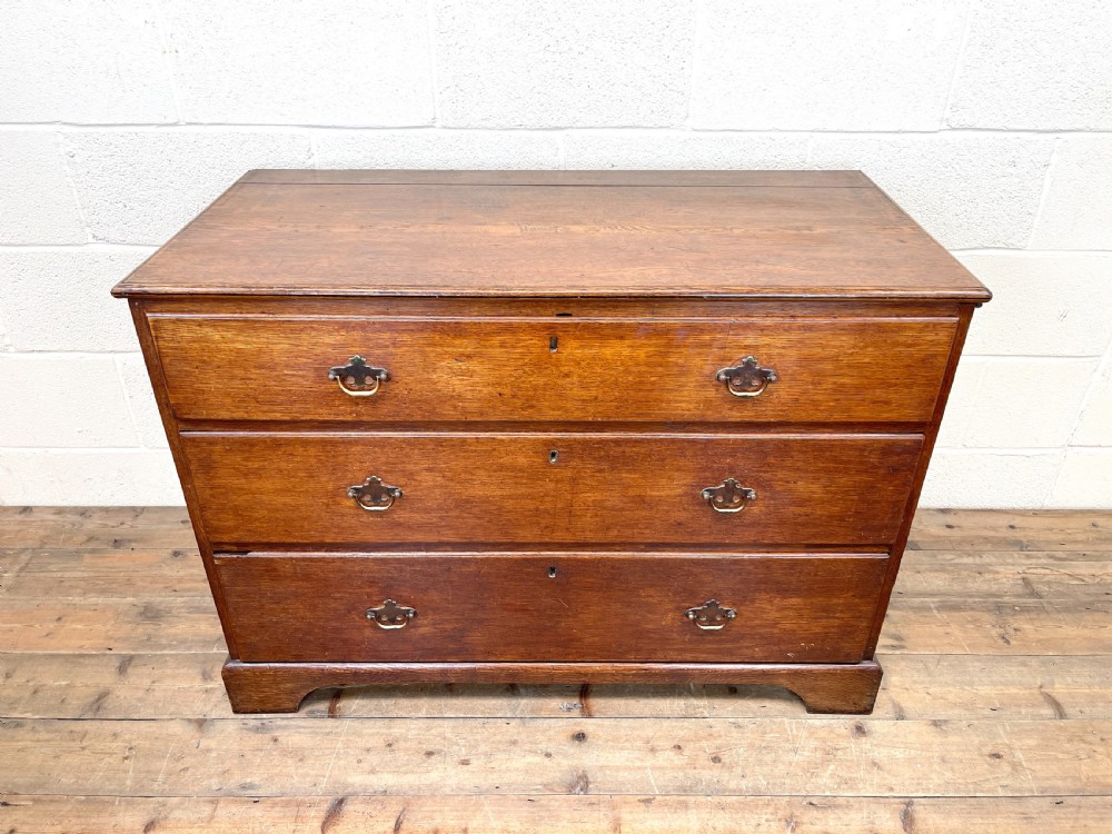 19th Century Antique Oak Chest of Drawers View IV