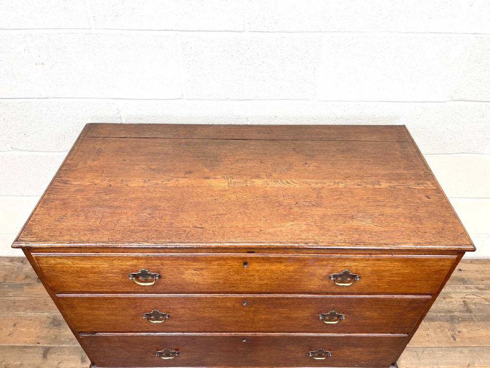 19th Century Antique Oak Chest of Drawers View V