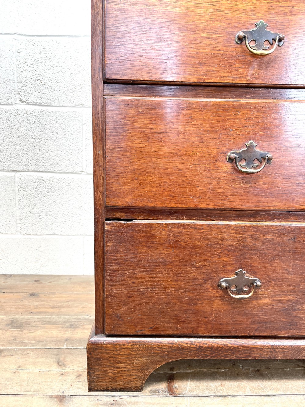 19th Century Antique Oak Chest of Drawers View VI