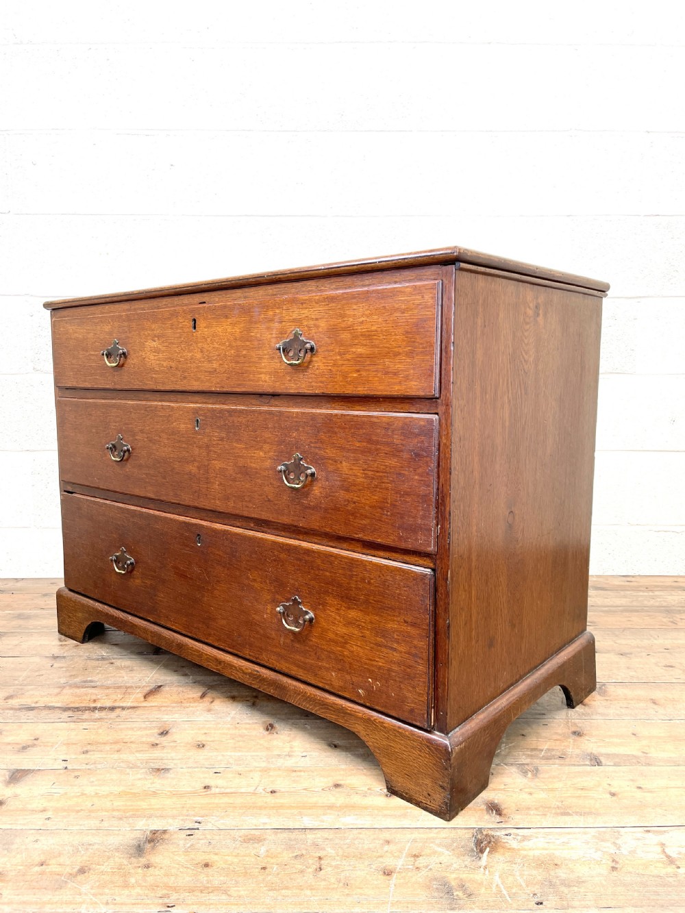 19th Century Antique Oak Chest of Drawers View VII