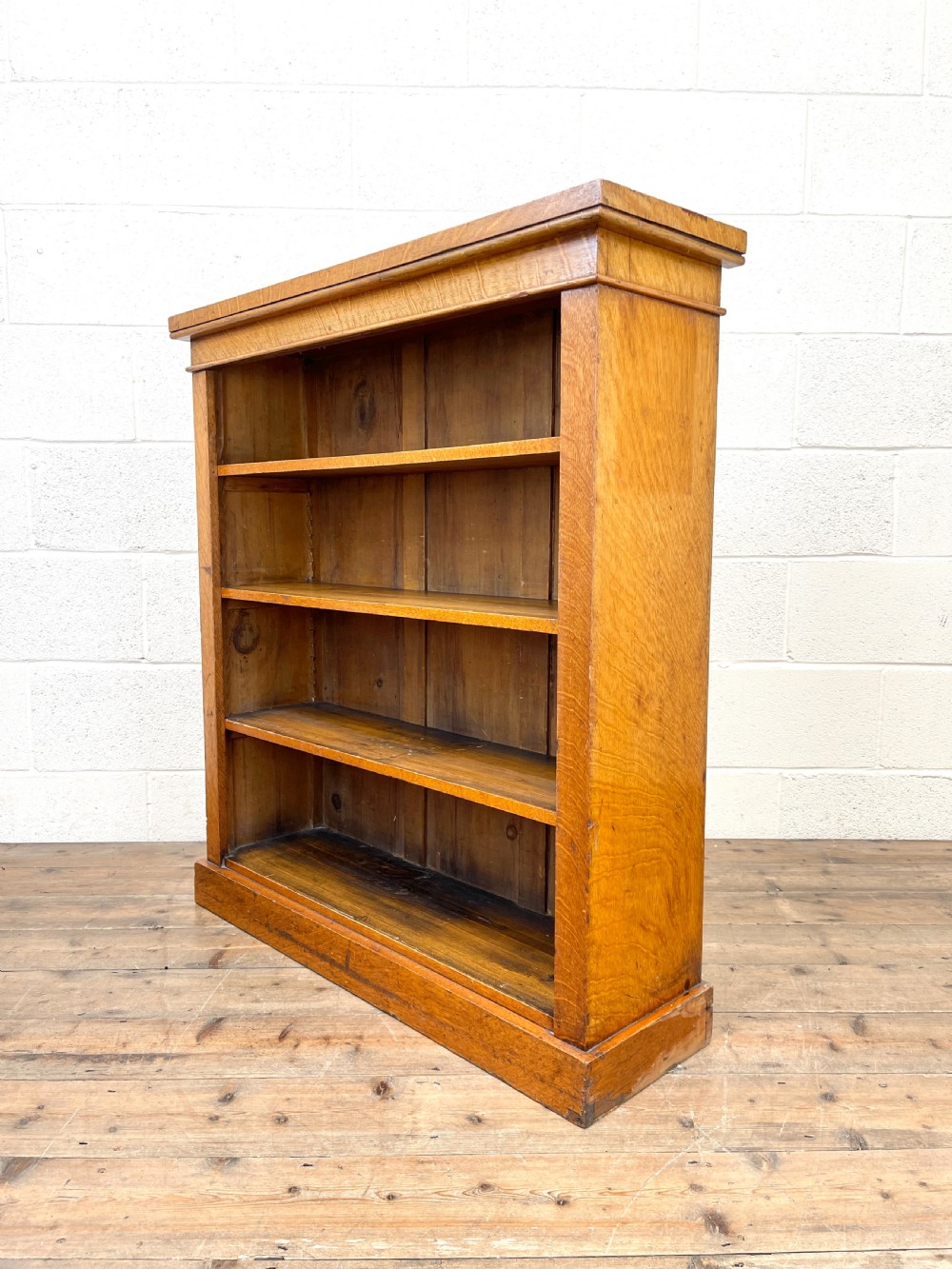Antique Oak Bookcase  View IV