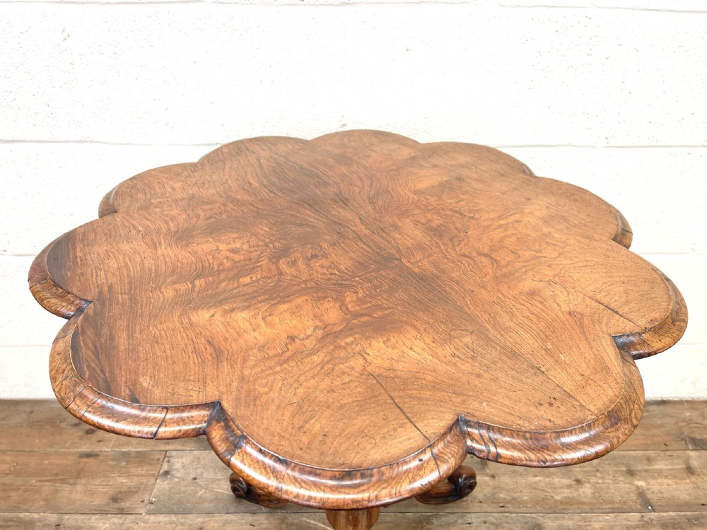 Antique Rosewood Side Table View VI