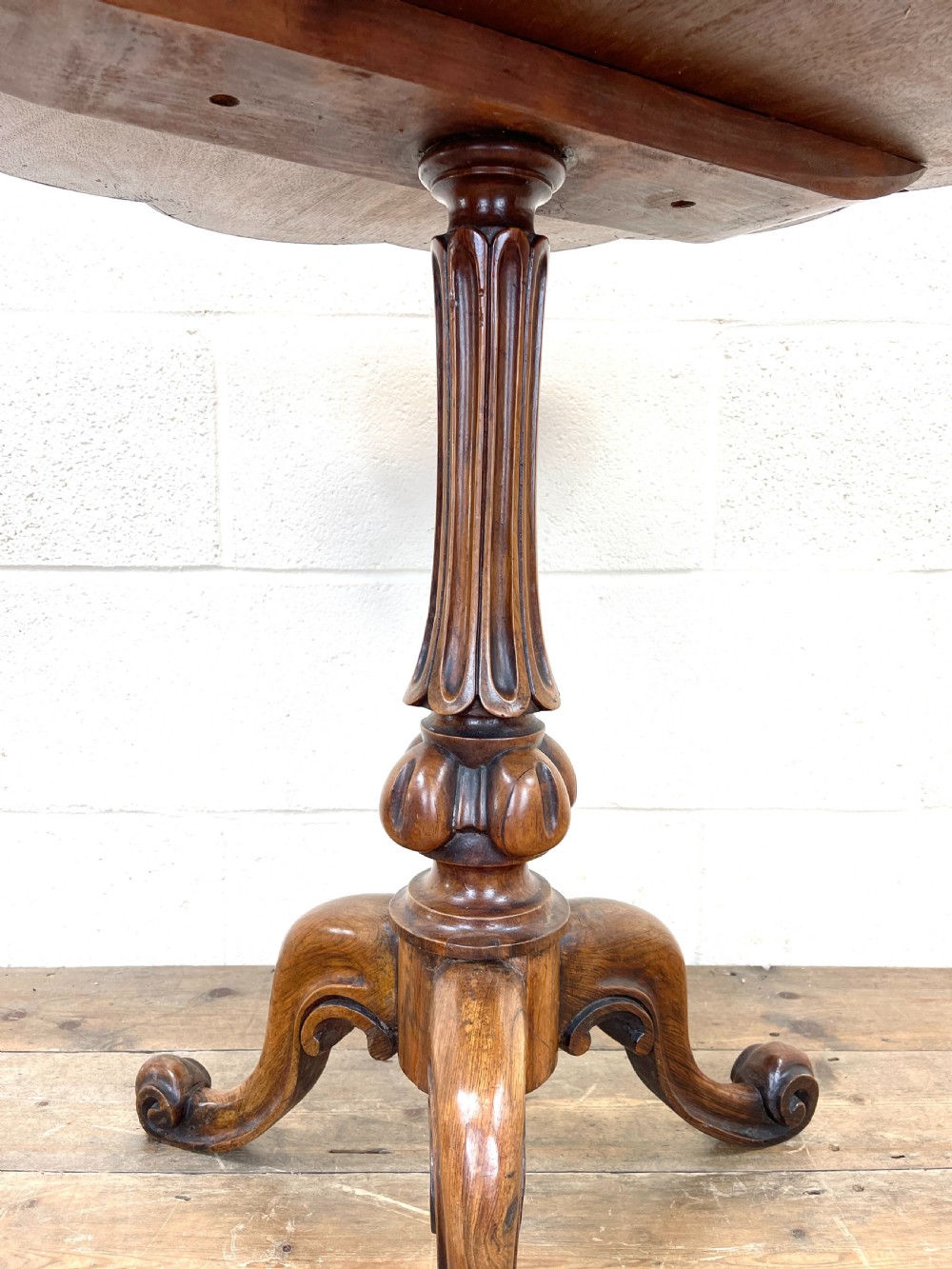 Antique Rosewood Side Table View VIII