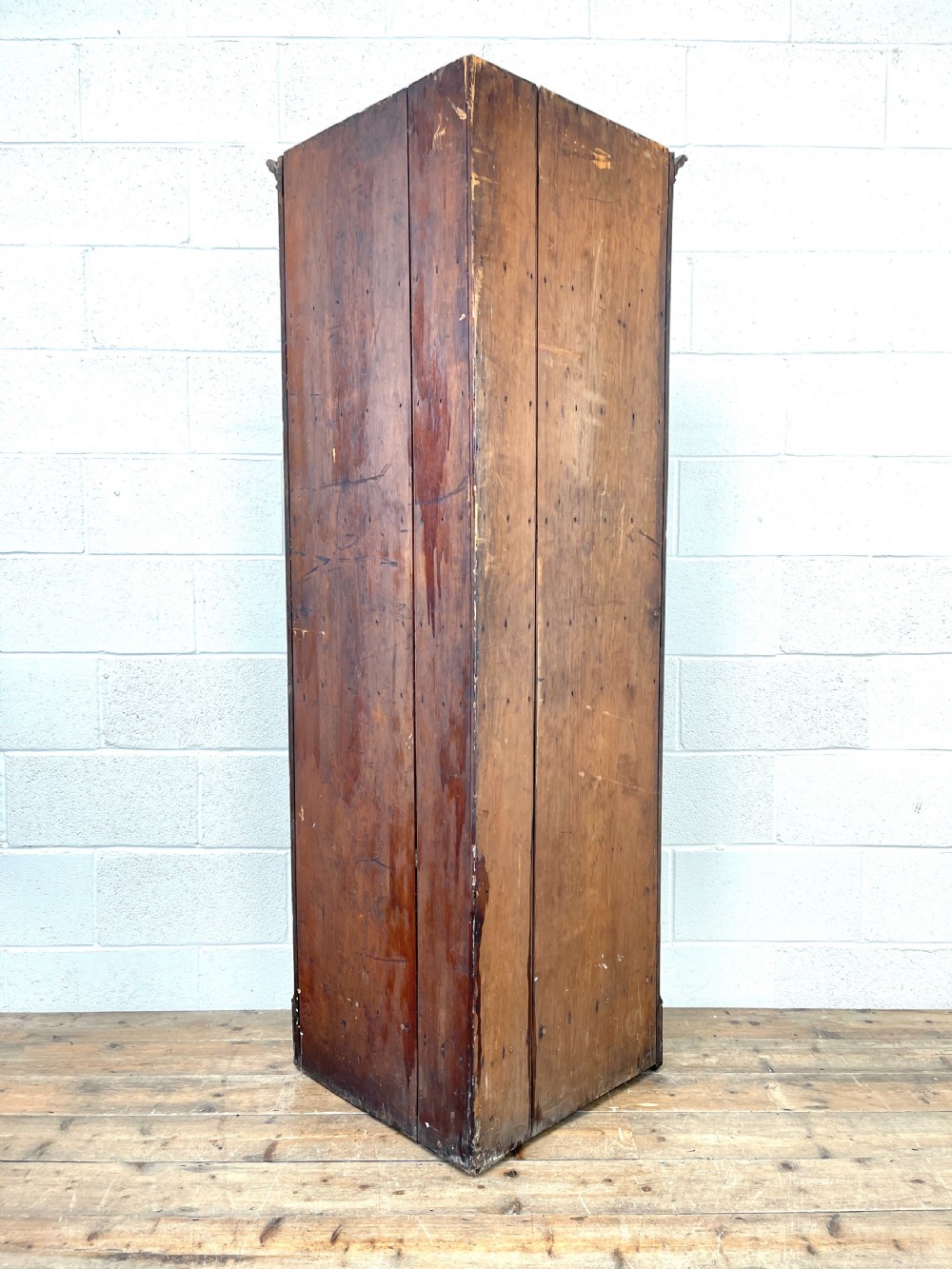 Georgian Welsh Oak Corner Cupboard  View X