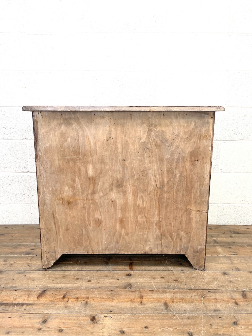 Small Antique Rustic Pine Chest of Drawers  View X