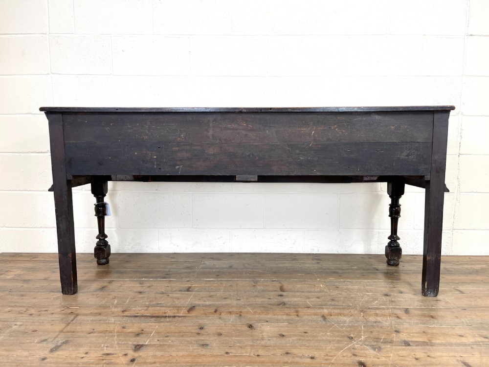 Antique 18th Century Geometric Dresser Base View XI