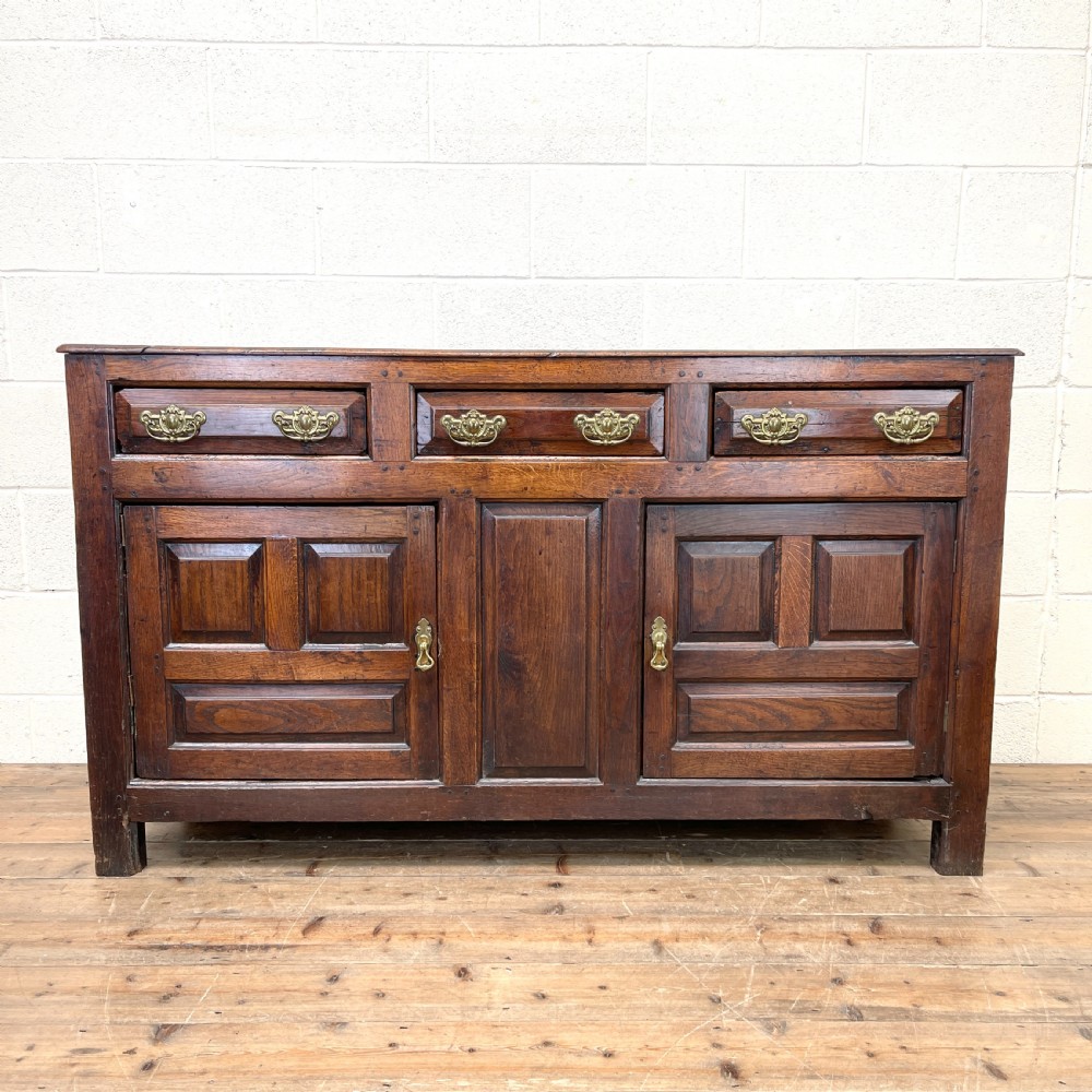 18th Century Welsh Oak Dresser Base
