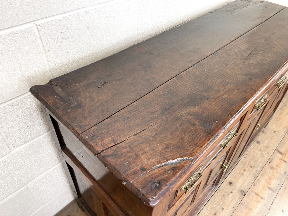 18th Century Welsh Oak Dresser Base View VII
