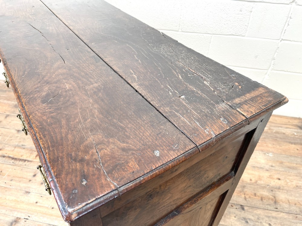 18th Century Welsh Oak Dresser Base View IX