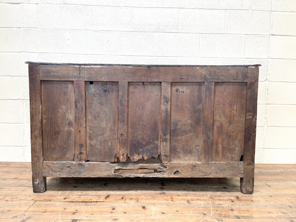 18th Century Welsh Oak Dresser Base View XI