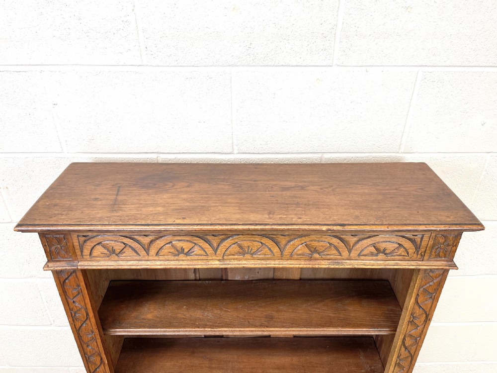 Early 20th Century Carved Bookcase View III