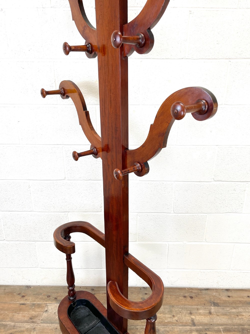 Victorian Mahogany Tree Shaped Hall Stand View VII