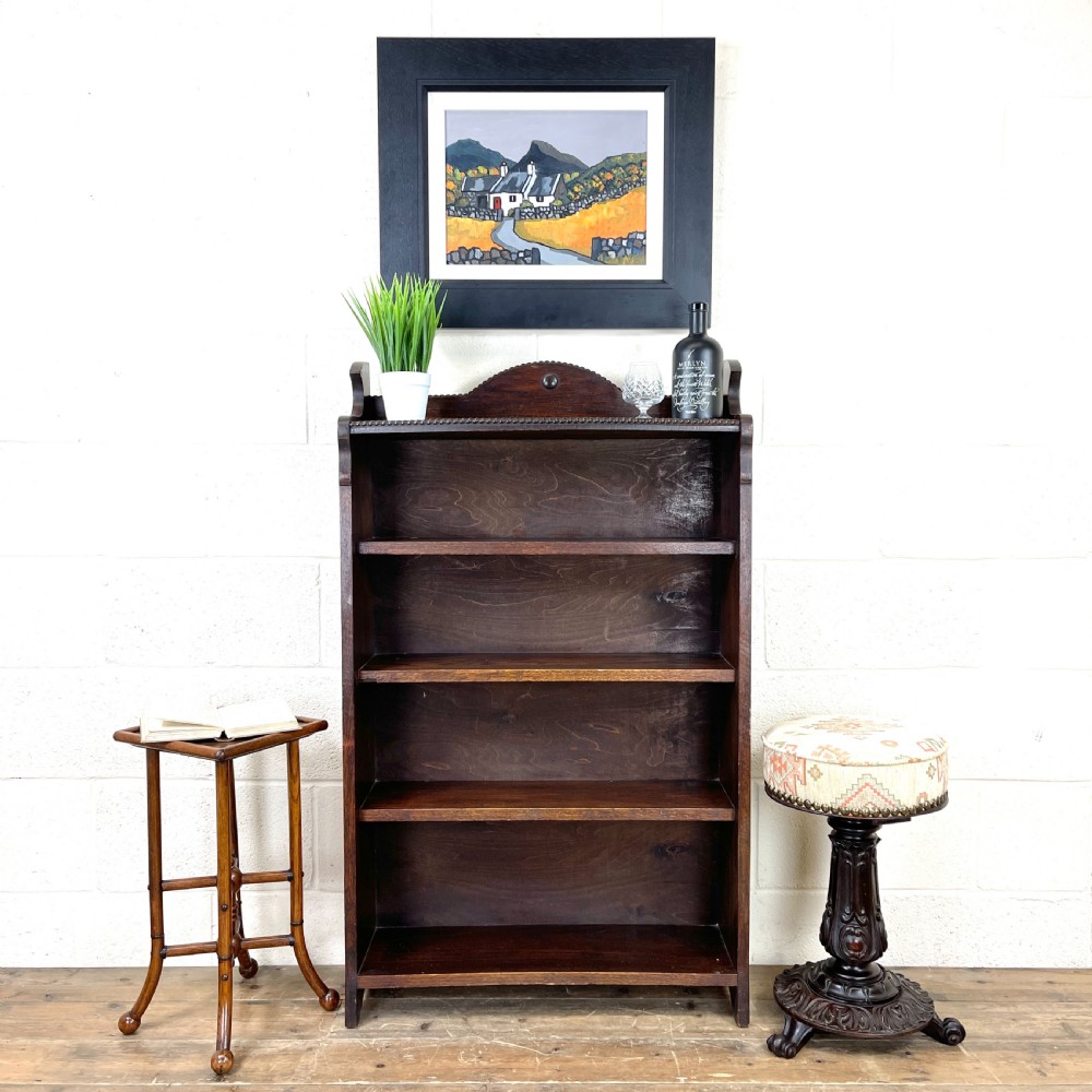 Early 20th Century Antique Oak Bookcase  View III