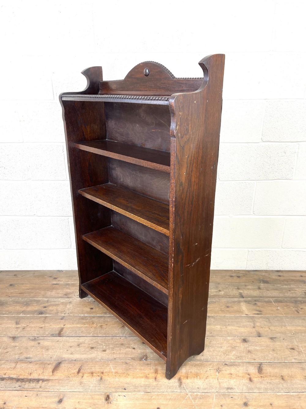 Early 20th Century Antique Oak Bookcase  View VI