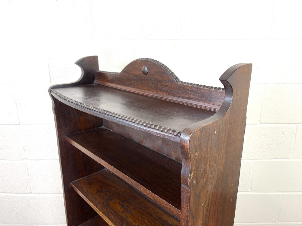 Early 20th Century Antique Oak Bookcase  View VIII