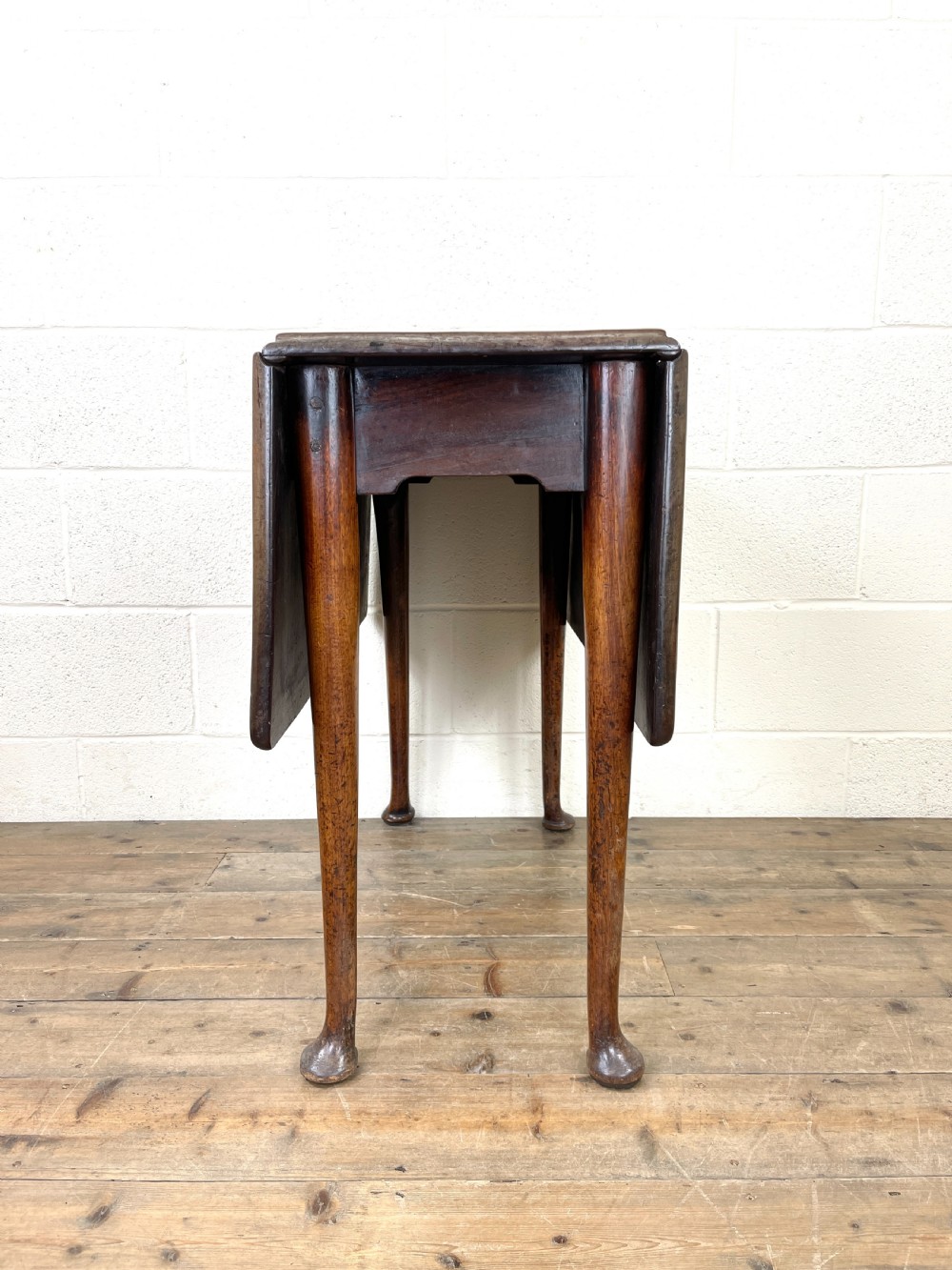 Antique 18th Century Walnut Dropleaf Table View II